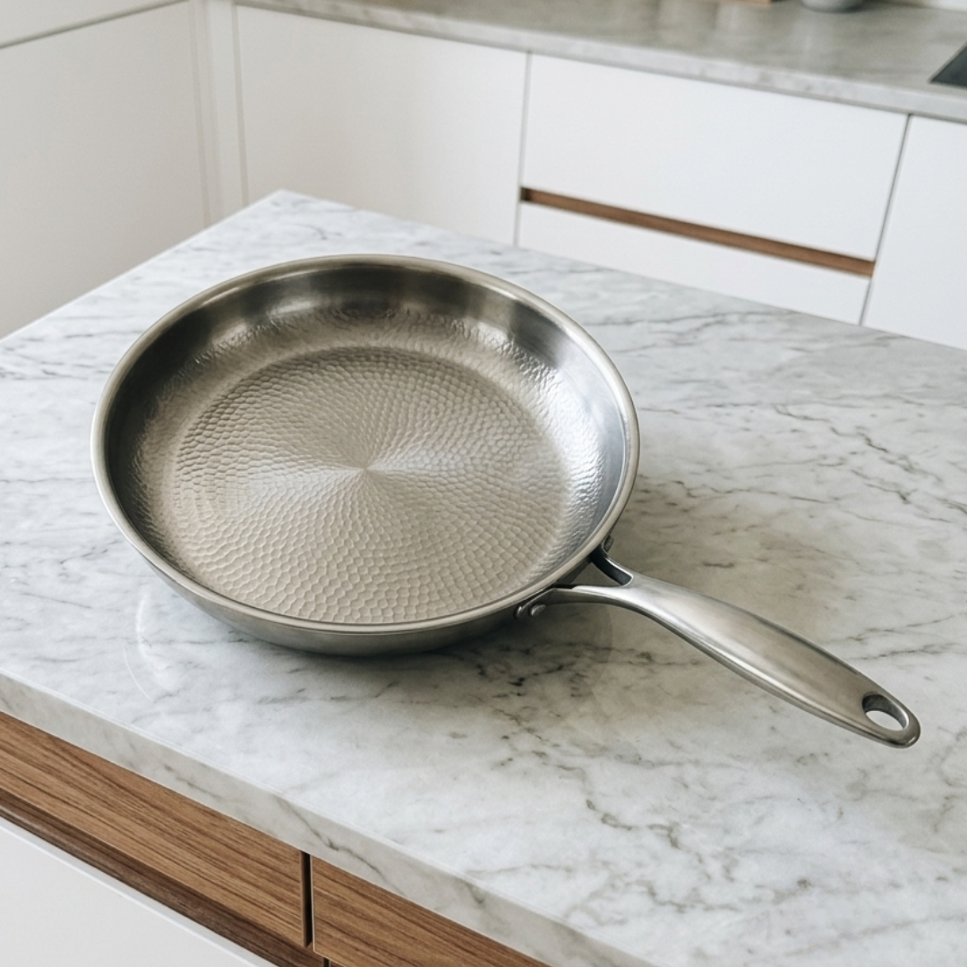 PRACTS 100 % Ren Titan Stekepanne med Non-Stick Belegg-NO