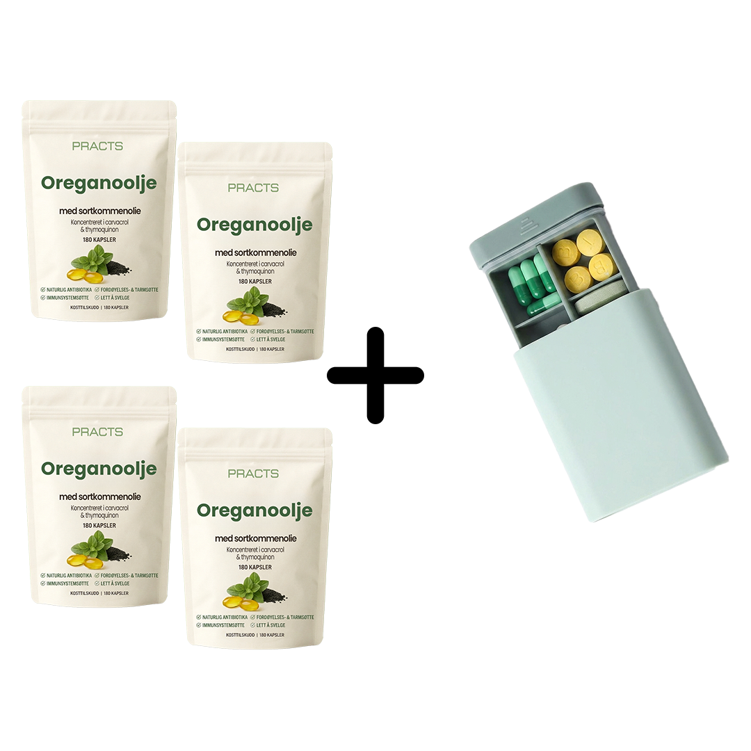 PRACTS Oreganoolje - NO